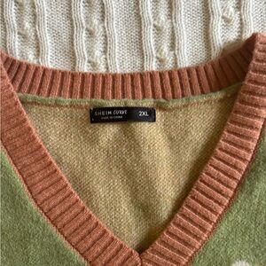 SHEIN Goose sweater vest